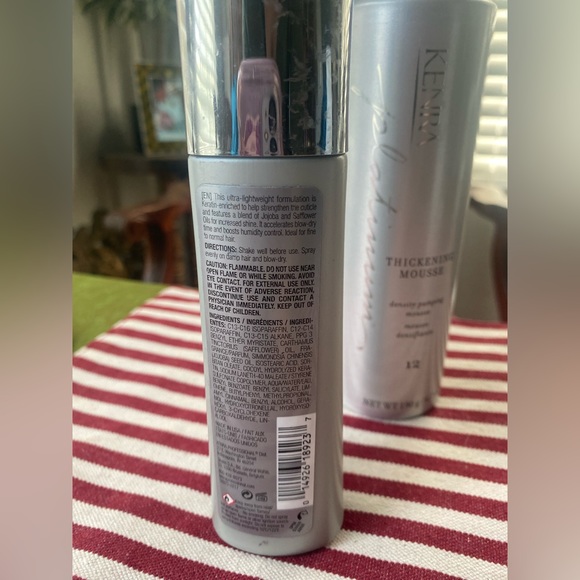 Kenra Set: Thickening Mousse & Blow-Dry Mist, Full Size, BOGO! - Picture 2 of 7